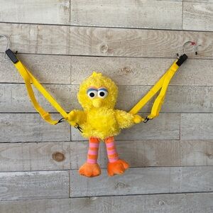 Sesame Street Vibrant Plush Big Bird Backpack